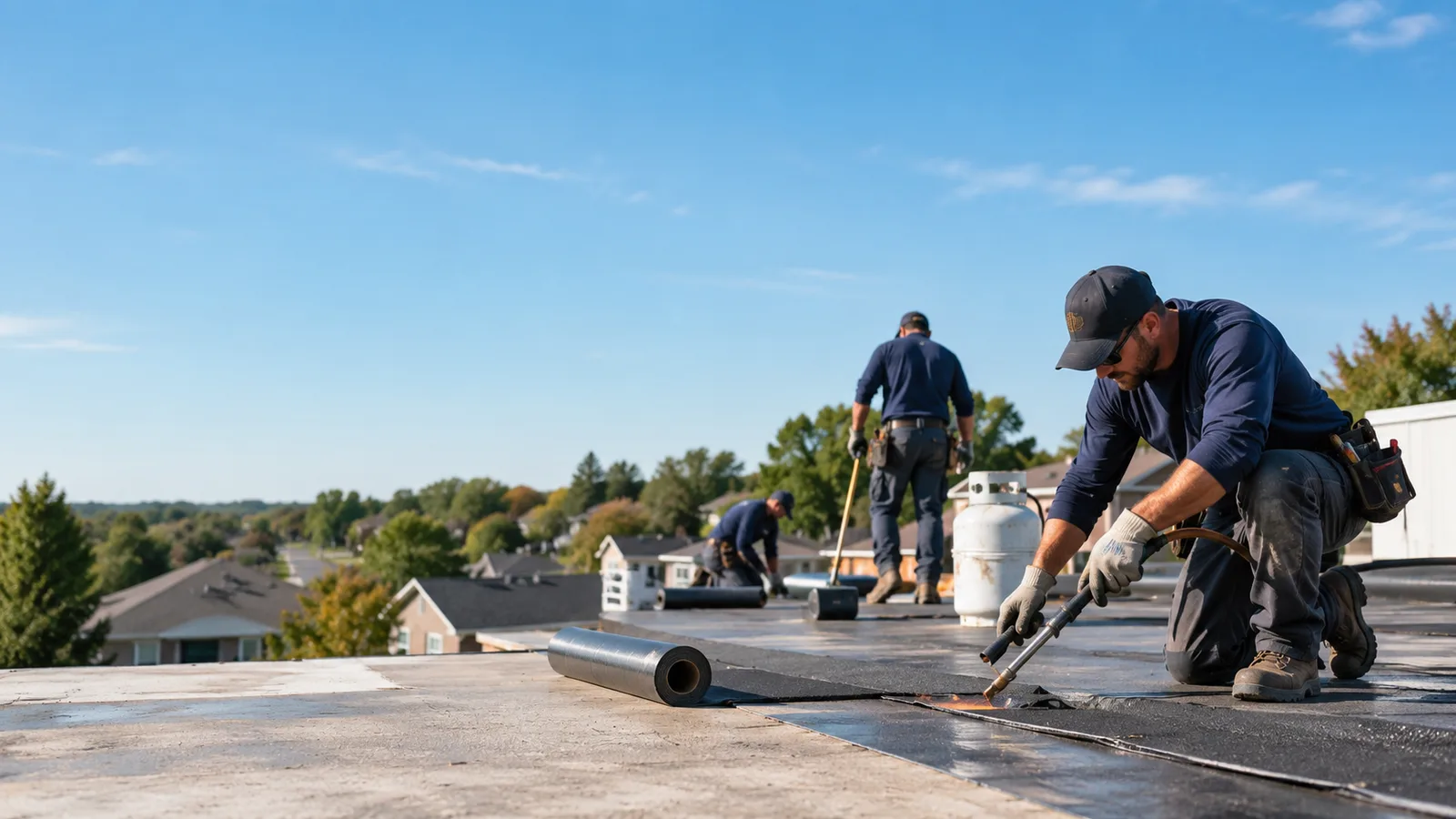 Flat Roof Leak Repair providers in Brookfield, OH